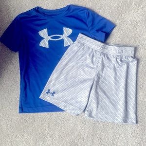 Under Armour Boys Short Set